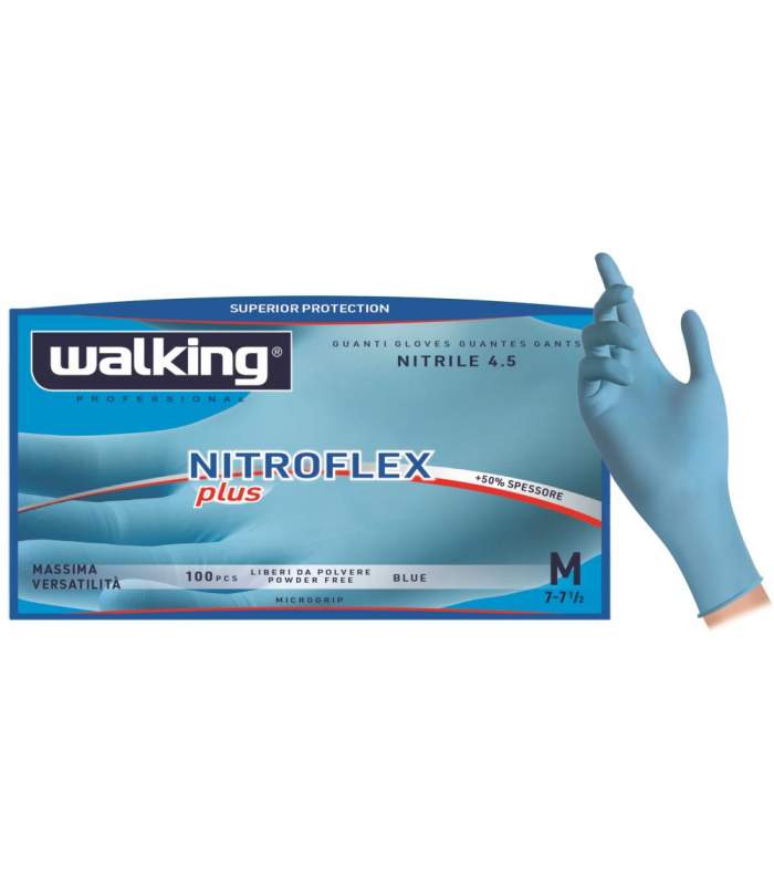 Nitroflex plus - nitrilové rukavice nepúdrované walking